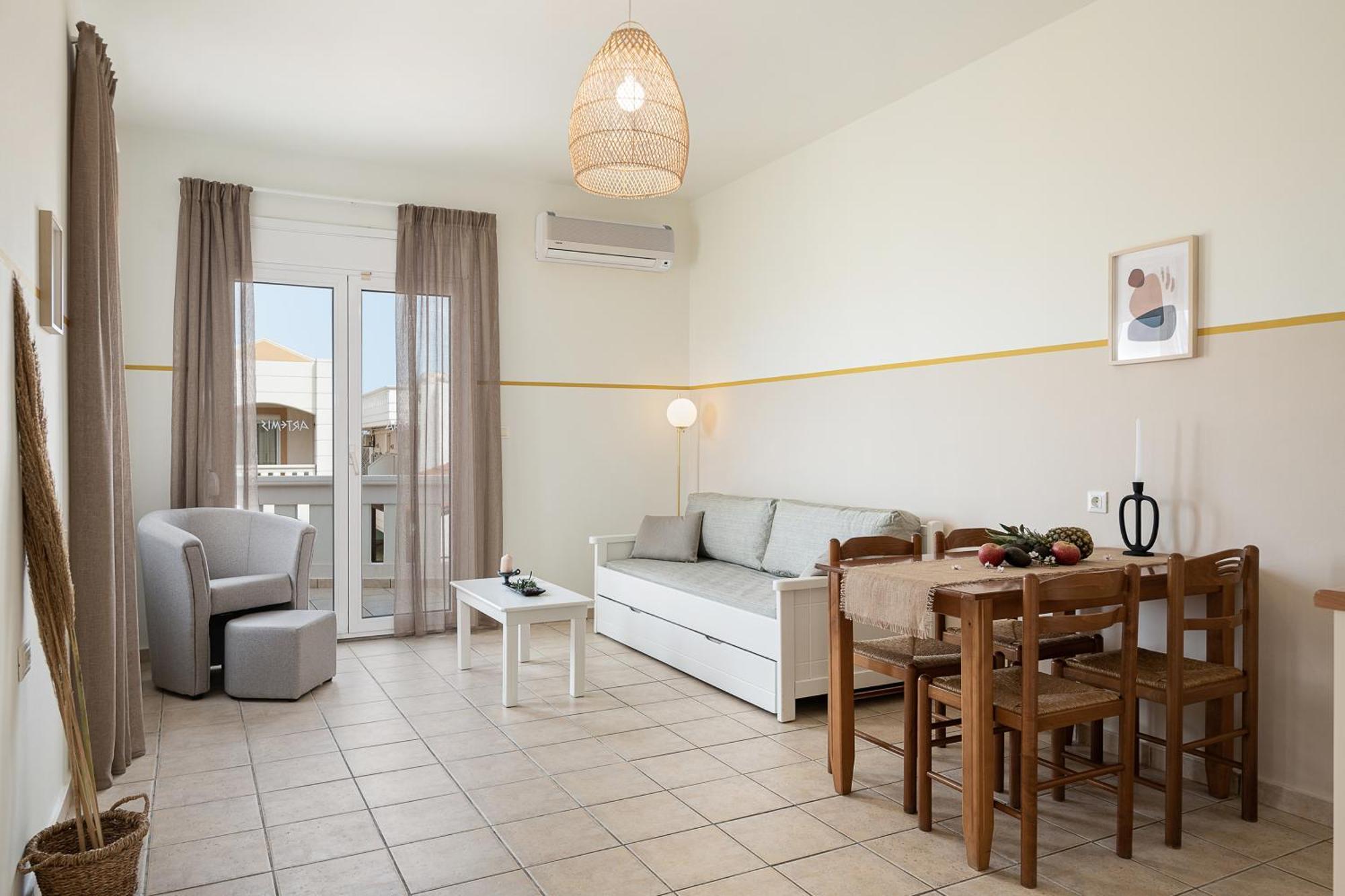 Artemis Apartments Stalós 객실 사진