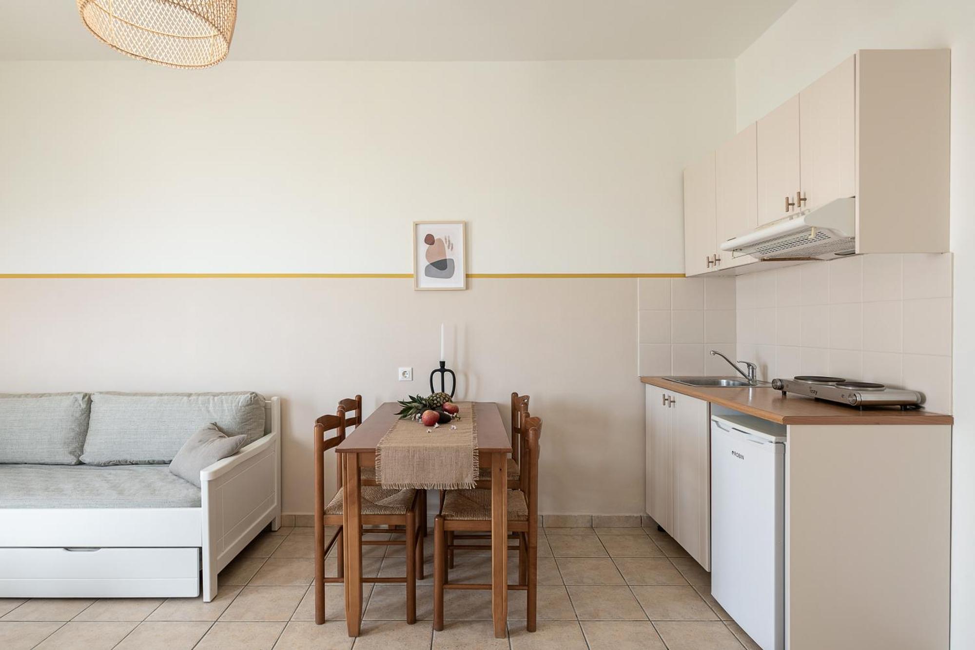 Artemis Apartments Stalós 객실 사진